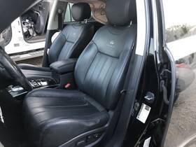 873513ev0a Infiniti 2012 2013 Fx35 Left Front Driver Seat Black Leather Power Base 887656