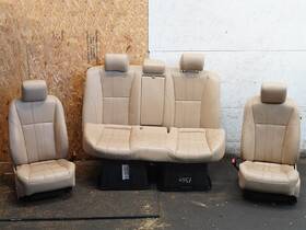 Jaguar 202-52863 10-15 Xj X351 Front Rear Electric Leather Bucket Seats Set C2z9952 Oem