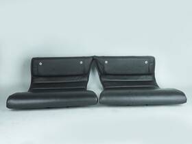 6w83-c605887-aa Jaguar 2007 - 2009 Xk Seat Panel Rear Leather Set Of 2 6w83c605887aa Oem
