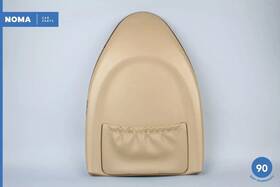 Gjb4601aa Jaguar 97-00 X100 Xk8 Xkr Left Driver Side Seat Backcover Panel Beige Oem