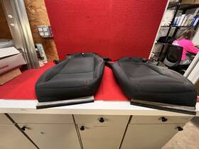 Jeep Jl3i334003655 Used Pair 19 -24 Wrangler Jl Black Cloth Passenger Driver Seat Covers Red