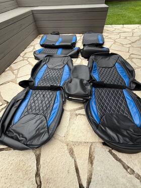 3864412 Katzkin 2012-2017 Jeep Wrangler Jk 4 Door Leather Seat Covers Used