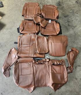 T2su02 Katzkin Leather Seat Covers 2020-2025 Subaru Outback Premium 2.5i