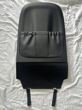 88390k0000wk Kia 2020-2023 Soul Front Seat Back Trim Cover Panel Black Oem 88390-k0010