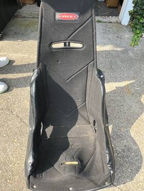41911 Kirkey 41900 Pro Street Drag Seat Aluminum 18 Inch With Tweed Seatcover