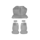 Lb4807v Mustangs Unlimited Front Rear Upholstery Cloth Low Back Smoke Gray