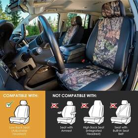 1370059 Leadpro Inc Front And Rear Lpi Truck Mossy Oak Heavy Duty Seat Covers