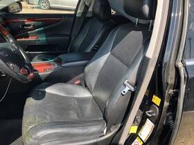 202-54091l Lexus 2012 Ls460 Left Front Driver Bucket Seat Black Leather Power Heat 788391