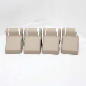 71691-60020 Lexus 1998 - 2007 Lx470 Land Cruiser 2nd Row Seat Track Cover Tan 4pc Set Oem