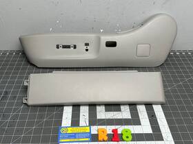 71812-30380 Lexus 06-07 Gs Front Left Driver Seat Plastic Trim Cover Gray Oem
