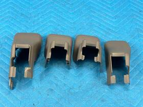 7212460130 Lexus Gx460 Front Drivers Side Seat Track Covers 4pc Set Brown 2013-2019 Oem