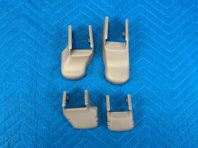 7212860030 Lexus Lx470 Front Drivers Seat Track Covers Tan Lf40 4pc Set 1998-2002 Oem