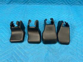 7212860100 Lexus Gx460 Front Drivers Side Seat Track Covers 4pc Set Black 2013-2023 Oem