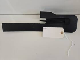 72137-60150 Lexus 2010-2020 Gx460 2nd Row Seat Track Cover Passenger Side Black Oem
