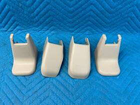 7213760110 Lexus Gx470 Front Passengers Seat Track Covers Ivory Lh00 4pc Set 2003-2009 Oem