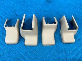 7213760130 Lexus Lx570 Front Passengers Side Seat Track Cover 4pc Set Beige Lp01 08-11 Oem