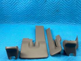 7215260020 Lexus Gx460 2nd Row Seat Track Covers Passenger Side Brown 4pc Set 2010-2019 Oem