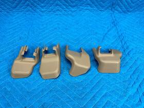 7215733130 Lexus Es350 Es300h Front Passenger Seat Track Covers 4pc Set Beige 2013-2015 Oem