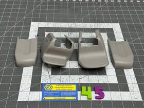 72158-30130 Lexus 06-11 Gs Front Or Rear Left Seat Track End Cover Set Of 4 Oem