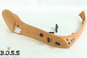 40808405 Maserati 05-08 Quattroporte Front Right Passenger Lower Seat Trim Cover
