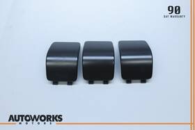 66948100 Maserati 04-12 Quattroporte M139 Child Seat Anchor Cover Trim Set Of 3 Oem
