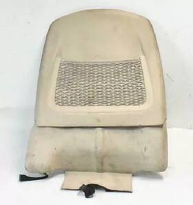 673001854 Maserati 14-17 Ghibli M157 Front Left Driver Side Seat Back Cover Tan Oem