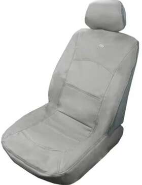 63014 Masque Luxurious Leather Low Back Seat Cover - Manhattan Grey