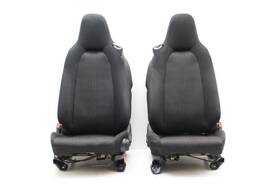 202-11892l Mazda 2018-2023 Mx-5 Miata Nd Pair Of Front Black Non Heated Cloth Seats