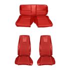 Mc71vrmf Mustangs Unlimited Front Rear Seat Upholstery Vermillion Mach