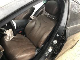 0009108904 Mercedes-benz 2015 2016 S550 Left Front Driver Seat Brown Leather W222 924688
