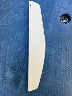 1246840537 Mercedes-benz 1995 S124 E320 Wagon Rear Left Seat Hinge Cover