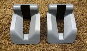 1249220130 Mercedes-benz E-class W124 Wagon T Trim Rear Seat Bench Gray Set 2 Piece