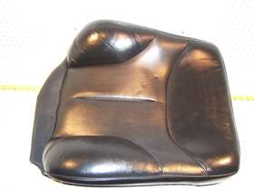 Mercedes-benz 140 910 16 Early W140 600sel 1992 Front L Or R Seat Leather Back Black Oem 1 Cover
