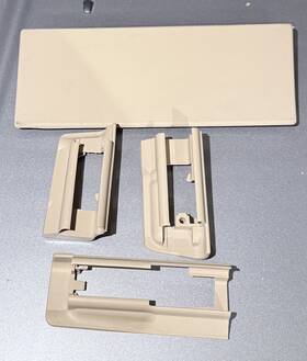 Mercedes-benz 231-919-02-00 Sl400 Sl550 3ea Rear/front Inner Track Covers For Seat More 13-20 Oem