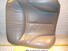 Mercedes Benz W140 96-99 Sedan R Or L Seat Back Gray 268 Leather 1 Cover Cushion Heat