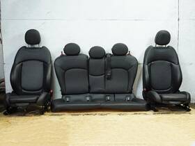 72127400803 Mini 15-19 Cooper S F55 Seat Leather Bucket Cushion Rear Front Lh Rh Set Oem
