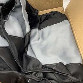 Motor Trend 826942129575 Aquashield Carseat Covers 4 Front Seats Two-tone Blk/gry Waterproof