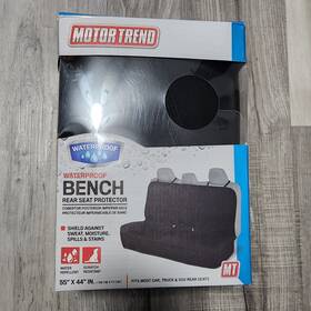 Mtsc-268-rd Motor Trend Bb2020 Waterproof Universal Rear Bench Seat Cover