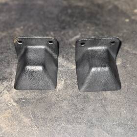 E1zb-6661748-awa Mustang 1979-1993 Ford Seat Track Bolt Cover Covers Trim Set Of 2 79-86 87-93