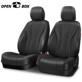 Npm83410 Newpoint Motor Open-box Car Suv Truck Leatherette Front Row Set Seat Covers Touring Series