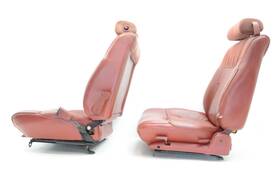 202.da1z83 Nissan 82-83 280zx Driver And Passenger Front Red Leather Seats See Pictures 202.da1z83 Nissan 82-83 280zx Driver And Passenger Front Red Leather Seats See Pictures