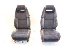 202.da1z95 Nissan 94-95 300zx 2 Z32 Driver Left And Passenger Right Front Blue Seats
