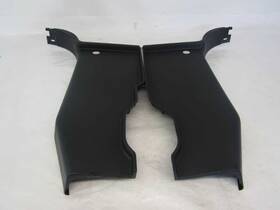 76916zr31a Nissan 2008-2014 Titan Crew Cab Rear Back Seat Pillar Trim Plastic Garnish Cover Set Oe