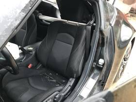 873501ea2a Nissan 2011-2016 370z Left Front Driver Seat Black Cloth Manual Coupe 863610