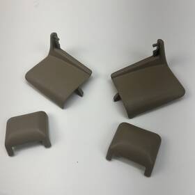 81196-sr3a-0000 Oem 1994-2001 Acura Integra Seat Rail Covers Bolt Set Tan / Beige Trim