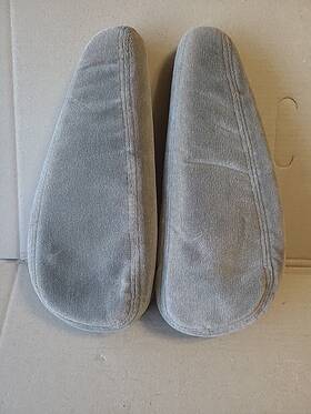98765 Oem Astro Safari Van 97-05 Deluxe Left Right Armrest Covers Gray Velour Ls Lt