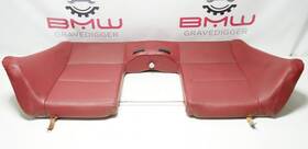 52207056902 Original Factory Genuine Rear Top Backrest Upper Leather Seat Oem Bmw E46 Convertible Traumrot Red