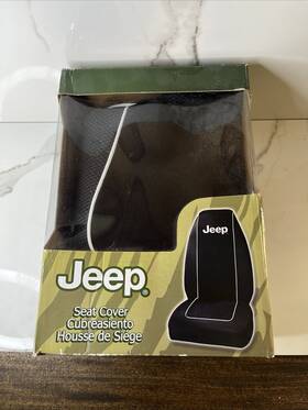 006563r01 Plasticolor Fits For Jeep Logo Universal Seat Cover