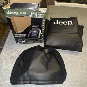 008597r01 Plasticolor Jeep Sideless Seat Cover With Cargo Pocket Mopar Officially Licensed 3piece