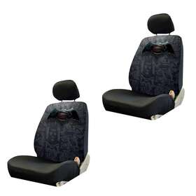 Sc-8646 Plasticolor New Pair Dc Comics Batman Vs. Superman Low Back Seat Covers - 4 Pc
